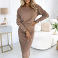 🎀Women's Knit Top & Skirt 2-Piece Set