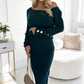 🎀Women's Knit Top & Skirt 2-Piece Set
