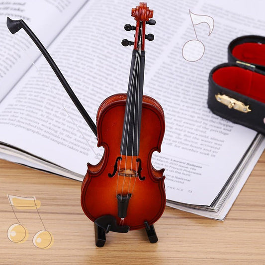 🎅Early Christmas - 49% OFF🎄Playable Tiny Violin Figurine✨ Graduation Gift