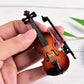 🎅Early Christmas - 49% OFF🎄Playable Tiny Violin Figurine✨ Graduation Gift