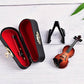 🎅Early Christmas - 49% OFF🎄Playable Tiny Violin Figurine✨ Graduation Gift