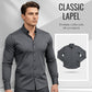 🔥LAST DAY SALE 49% OFF🔥Men's Solid Color Lapel Long Sleeve Button-Down Shirts
