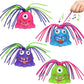 👾 49% OFF NOW! 🧸 Hair Pulling Monster Stress Relief Toy - Stretchy Sensory Fidget Tool for Anxiety & Focus, Safe for Kids/Adults 🎯✨