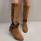 🔥Women's Leopard Print Riding Boots – Comfort, Style & Confidence in Every Step! 🐆