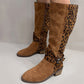 🔥Women's Leopard Print Riding Boots – Comfort, Style & Confidence in Every Step! 🐆