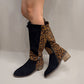 🔥Women's Leopard Print Riding Boots – Comfort, Style & Confidence in Every Step! 🐆