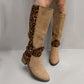 🔥Women's Leopard Print Riding Boots – Comfort, Style & Confidence in Every Step! 🐆