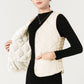 🔥HOT SALE 49% - Women's Warm Quilted Lightweight Fitted Vest