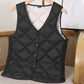 🔥HOT SALE 49% - Women's Warm Quilted Lightweight Fitted Vest