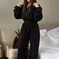 ❄️Winter Sale - 49% OFF🧥Cozy Warm Zip Front Jumpsuit