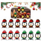 🎅🎄Christmas Decoration Mini Snowman Lantern with Hats and Scarves