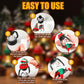 🎅🎄Christmas Decoration Mini Snowman Lantern with Hats and Scarves