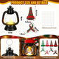 🎅🎄Christmas Decoration Mini Snowman Lantern with Hats and Scarves