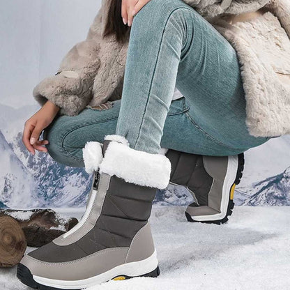 ⏳Limited-time 49% off⏰Women’s Non-Slip Warm Zipper Snow Boots👢
