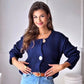 💖Women's Cropped Button-Down Chunky-Knitted Cardigan Sweaters
