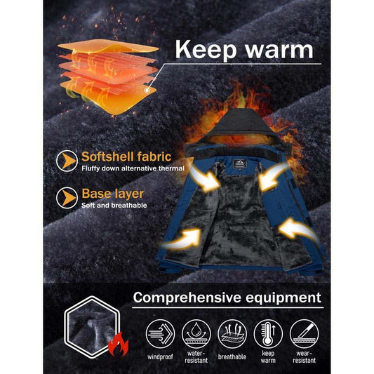 🔥Black Friday Mega Deal – 50% Off!🔥Men's Windproof & Waterproof Winter Jacket