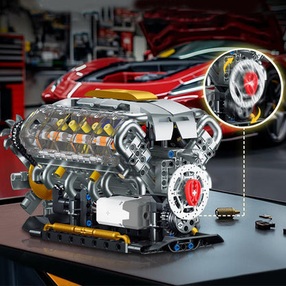 🔥Engine Model Building Blocks Set