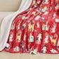 Cozy Christmas Throw Blanket
