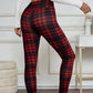 🔥Hot Sale Deals-High-Elasticity Slim Fit Warm Plaid Leggings for Women