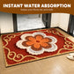 🦌Christmas Early Bird Special 50% off🏆3D Floral Yarn Anti-Slip Absorbent Floor Mat – Stylish, Soft & Safe