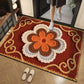 🦌Christmas Early Bird Special 50% off🏆3D Floral Yarn Anti-Slip Absorbent Floor Mat – Stylish, Soft & Safe
