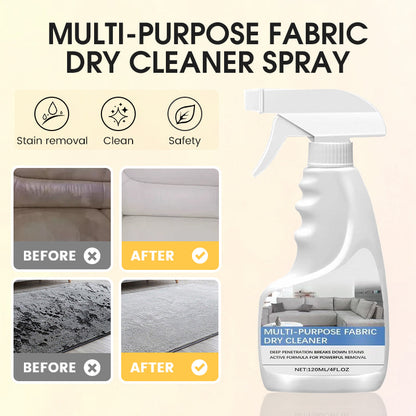 Multi-Purpose Fabric Dry Cleaner Spray