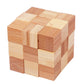 🔥 49% OFF! ✨ Luban Lock Wooden Puzzle - Stimulates Spatial Intelligence, Natural Wood Design, Educational Family Game 🧩🤲