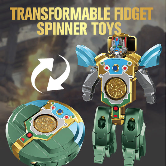 🌀 49% OFF TIME-LIMITED SPECIAL! ✨Transformable Fidget Spinner Toys - 5-in-1 with Interchangeable Parts for Stress Relief & Focus ⚡🧠