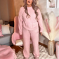 Relaxed Fit Warm Loungewear Set for Women