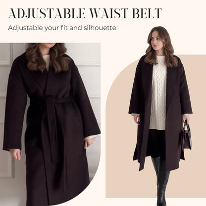 🧥Women's Versatile Solid Loose Fit Trench Coat