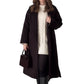🧥Women's Versatile Solid Loose Fit Trench Coat