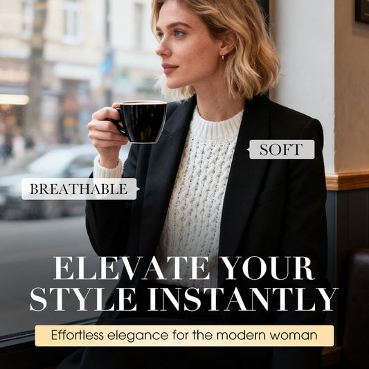 🖤Women's Classic Single-Breasted Black Blazer