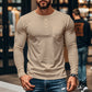🔥Black Friday Mega Sale🔥Men’s Slim Fit Henley Long Sleeve T-Shirt