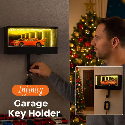 🔥Black Friday Mega Deal – 49% off!🔥Infinity Mirror LED Garage Key Holder