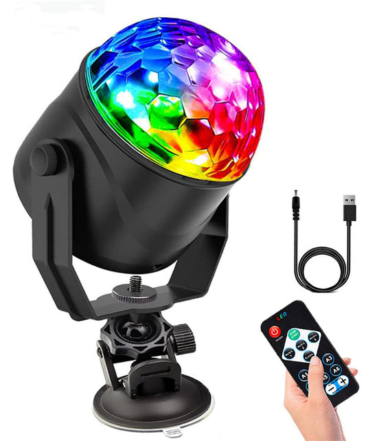 🔥Black Friday Mega Deal – 49% off!🔥Colorful Rotating Magic Disco Ball Light
