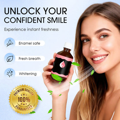 🦷 PVP-I MOUTHWASH - Eliminates 99.9% Oral Bacteria, Soothes Mouth Ulcers & Prevents Infections, Clinically Proven Formula 🌿✨