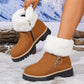 ⏰Black Friday Flash Deal! Women's Faux Fur Ankle Snow Boots🔥 Direct 50% Off, Grab It Now or Regret Later!
