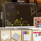 ✨ LIMITED-TIME 50% OFF! Erasable Light-Up Acrylic Drawing Board with Stand, DIY Transparent LED Message Sign