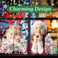 🎄 78-Piece Christmas Village Window Clings – Reusable Static Decals for Winter Wonderland Holiday Window Decor
