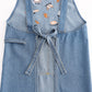 Unisex Vintage Denim Barista Apron