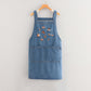 Unisex Vintage Denim Barista Apron