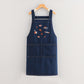 Unisex Vintage Denim Barista Apron