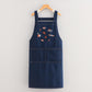 Unisex Vintage Denim Barista Apron