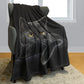 🐈‍⬛🖤 Giant Black Cat Cozy Blanket – Soft Cat-Themed Throw for Sofa, Bed & Travel
