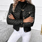Women's Stylish Diamond Quilted Puffer Jacket