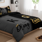 💥Christmas Sale 50% OFF🔥3-Piece "King & Queen" Couple's Duvet Cover Set-Elegant Design & Premium Comfort✅✨