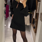 🔥Black Friday Sale 49% OFF🔥Women's Elegant Long Sleeve Mini Dress