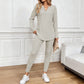 🔥2026 HOT SALE🔥Two-Piece Casual V-Neck Top & Pants Set