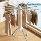 🐙🧺 Octopus Clothes Drying Rack – Foldable Double-Layer Laundry Organizer