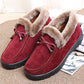 Women's Plush Lined Slip-On Winter Loafers